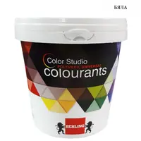 Боя пигментна Berling пастообразна за оцветяване  1 л, бяла, RAL 93333, Color Studio XT