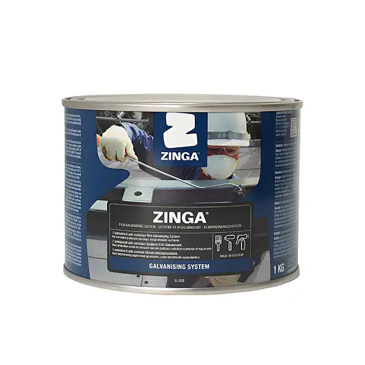 Боя цинкова Zinga електро-катодно защитно покритие  1 кг