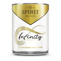 Латексова боя Orgahim антибактериална  1 л, бяла мат, Spirit Infinity Eggshell