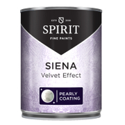Боя Orgahim латексова цветна  1 л, бяла кадифен ефект, Spirit Effect Siena - product - 006 ORG4489