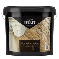 Декоративна мазилка Orgahim венецианска  8 кг, бяла мат, Spirit Travertino Creative Effect