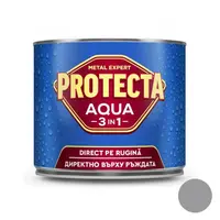 Акрилна боя Orgahim 3 в 1 на водна основа  0.5 л, сива, RAL 7004, Protecta 3in1 Aqua