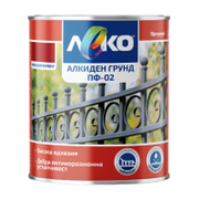 Грунд за метал Orgahim алкиден  0.9 кг, червен, PF-02 - product - 006 ORG 699