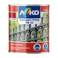 Грунд за метал Orgahim алкиден  0.9 кг, червен, PF-02