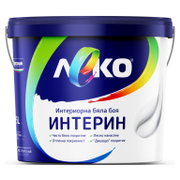 Боя латексова Orgahim дишаща  8.5 л, бяла, Leko Interin - product - 006 ORG1448