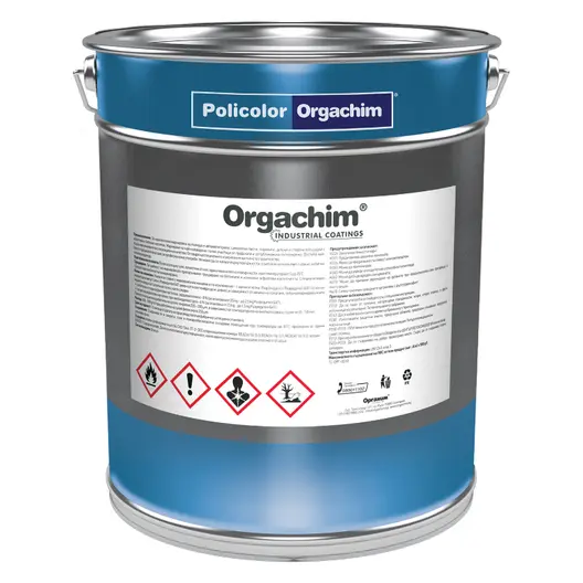 Емайллак Orgahim алкиден  20 кг, RAL 9006, UR-11