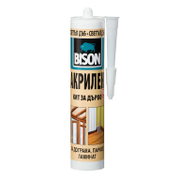 Лепило уплътнително Bison акрилно за дървени фуги  300 мл, светъл дъб, Wood Sealant - product - 006 PRK 398