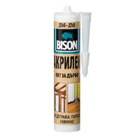 Лепило уплътнително Bison акрилно за дървени фуги  300 мл, дъб, Wood Sealant