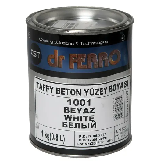 Боя CST за бетон  1 кг, бежова, RAL 1001, Dr.Decor Taffy