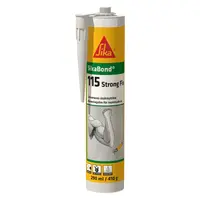 Лепило универсално Sika на база разтворители  300 мл, бяло, SikaBond 115 Strong Fix