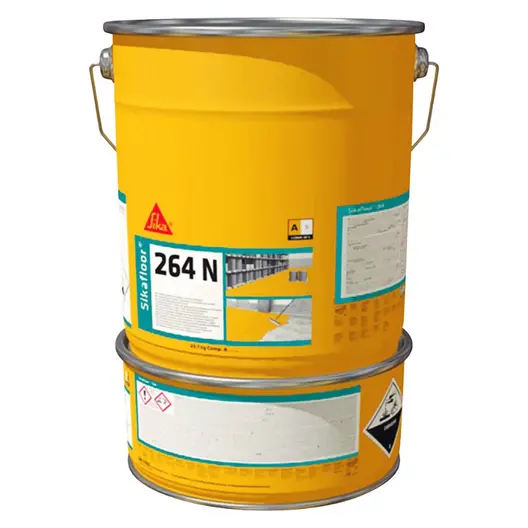 Епоксидна смола Sika двукомпонентна  30 кг, 0.6-3 мм, RAL 7032, Sikafloor-264 N