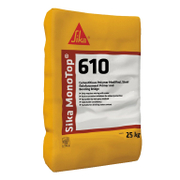 Смес Sika за саниране на стоманобетонни конструкции за първичен контактен слой 25 кг, сив, MonoTop-610 - product - 006 SIK3977