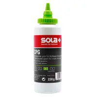 Боя за зидарска чертилка Sola тебеширен прах зелена  230 г, CPG