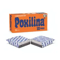 Двукомпонентен епоксиден кит Poxilina водоустойчиво 70 г, Poxilina
