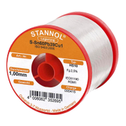 Тинол Stannol на ролка  1 мм, 0.25 кг, HS10 - product - 006 STA2575
