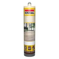 Лепило уплътнително Soudal акрилно за паркет и ламинат  280 мл, орех