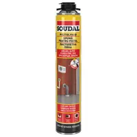 Полиуретанова пяна Soudal пистолетна монтажна  750 мл, светложълта