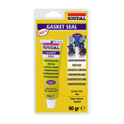 Силикон лепило Soudal уплътнително термо- и маслоустойчиво  60 мл, червено - product - 006 SUD 655