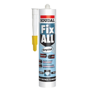 Лепило универсално Soudal полимерно  290 г, прозрачно, Fix All Crystal - product - 006 SUD2000