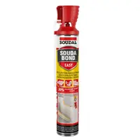 Полиуретанова пяна Soudal ръчна монтажна за изолационни материали 750 мл