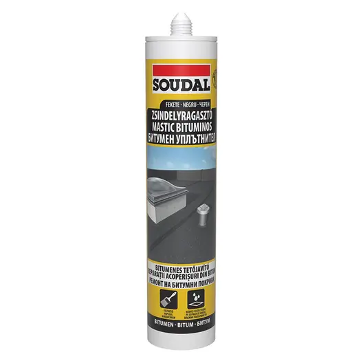 Лепило уплътнително Soudal битумно  300 мл, черно
