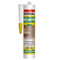 Лепило уплътнително Soudal акрилно за пукнатини и фуги  300 мл, бяло, Express