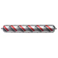 Лепило уплътнително Soudal полиуретаново тик  600 мл, тик, Soudaflex 40 FC