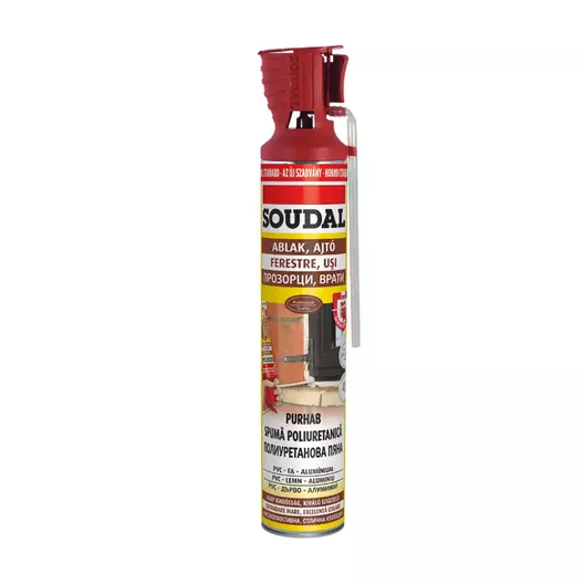 Полиуретанова пяна Soudal ръчна монтажна  750 мл