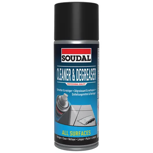Обезмаслител Soudal за повърхности спрей универсален  0.4 л