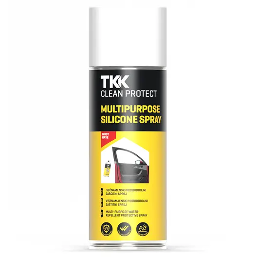 Спрей смазка TKK силиконова, Clean Protect