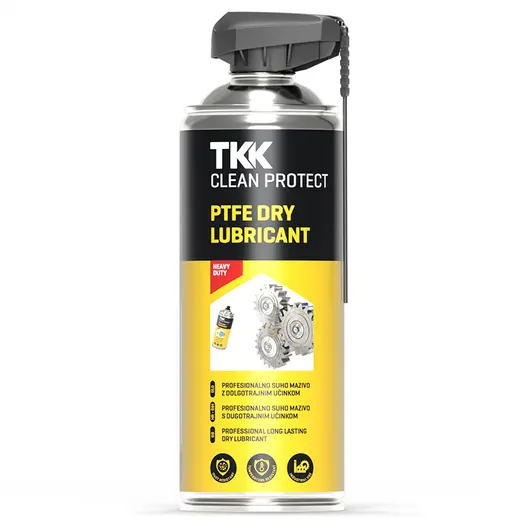 Спрей смазка TKK тефлонова  0.4 л, Clean Protect