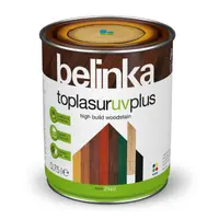 Лак алкиден Belinka лазурен  0.75 л, дъб, Toplasur UV Plus №15