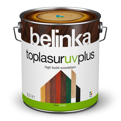 Лак алкиден Belinka лазурен 2.5 л, палисандър, Toplasur UV Plus №24 ...