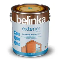 Лак водоразтворим Belinka лазурен  2.5 л, жълта горчица, Exterier №64