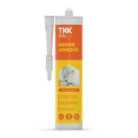 Силикон лепило TKK уплътнително неутрално  300 мл, бяло, Mirror Adhesive