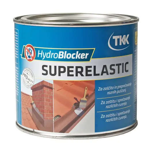 Течна хидроизолационна мембрана TKK еластична многофункционална сив, HydroBlocker Superelastic