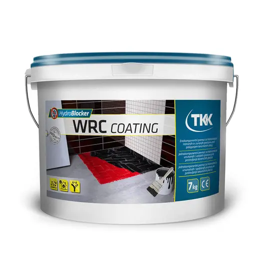 Течна хидроизолационна мембрана TKK еластична многофункционална 7 кг, HydroBlocker WRC Coating