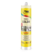 Санитарен силиконов уплътнител TKK  300 мл, жасмин, Tekasil Color