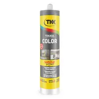 Санитарен силиконов уплътнител TKK  300 мл, антрацит, Tekasil Color