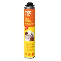 Полиуретанова пяна TKK пистолетна монтажна  750 мл, жълта, Fast Fixing Adhesive