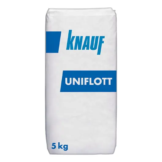 Шпакловка Knauf за гипскартон суха смес 5 кг, Uniflott