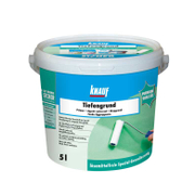 Грунд контактен без песъчинки Knauf за бои, замазки и мазилки дълбокопроникващ 5 кг, бял, Tiefengrund - product - 006 UNG1803
