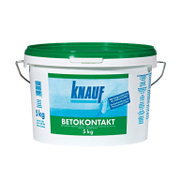 Грунд контактен с песъчинки Knauf за плочки и мазилки  5 кг, червен, Betokontakt - product - 006 UNG2687