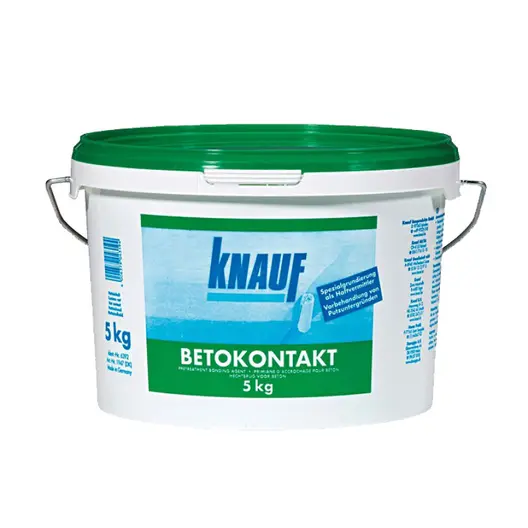 Грунд контактен с песъчинки Knauf за плочки и мазилки  5 кг, червен, Betokontakt