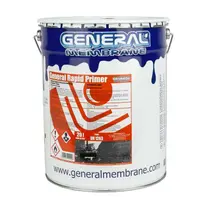 Битумен грунд General Membrane на бензинова основа  20 кг, черен, Eco Primer Rapid