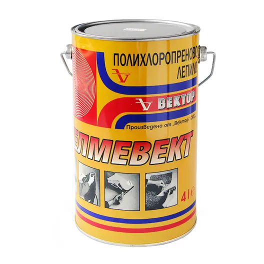 Полихлоропреново универсално лепило Vector  4 л, Helmevekt