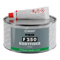 Кит Body стъклопластов за автомобили 0.25 кг, зелен, F250 Bodyfiber