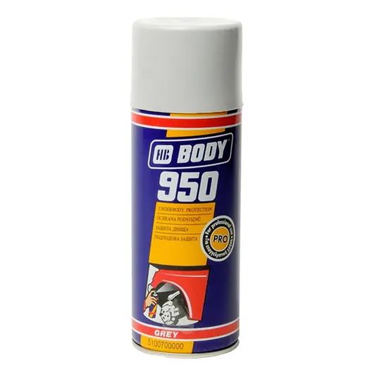 Спрей Body шумо- и влагоизолиращ  0.4 л, бял, RAL 950, 950