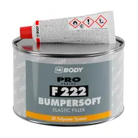 Кит Body полиестерен за автомобили за пластмаса 1 кг, черен, F222 Bumpersoft