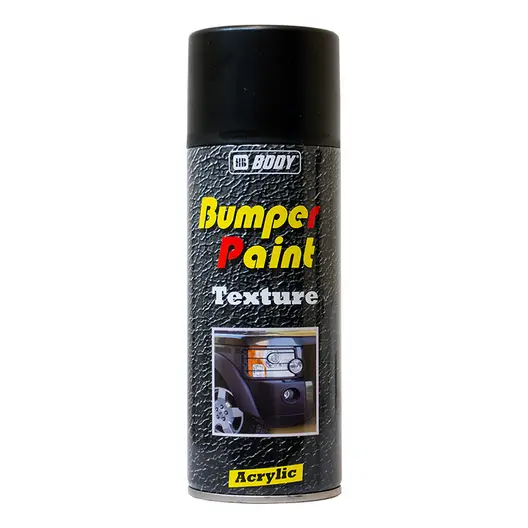 Спрей боя Body флакон  0.4 л, черна, Bumper Paint